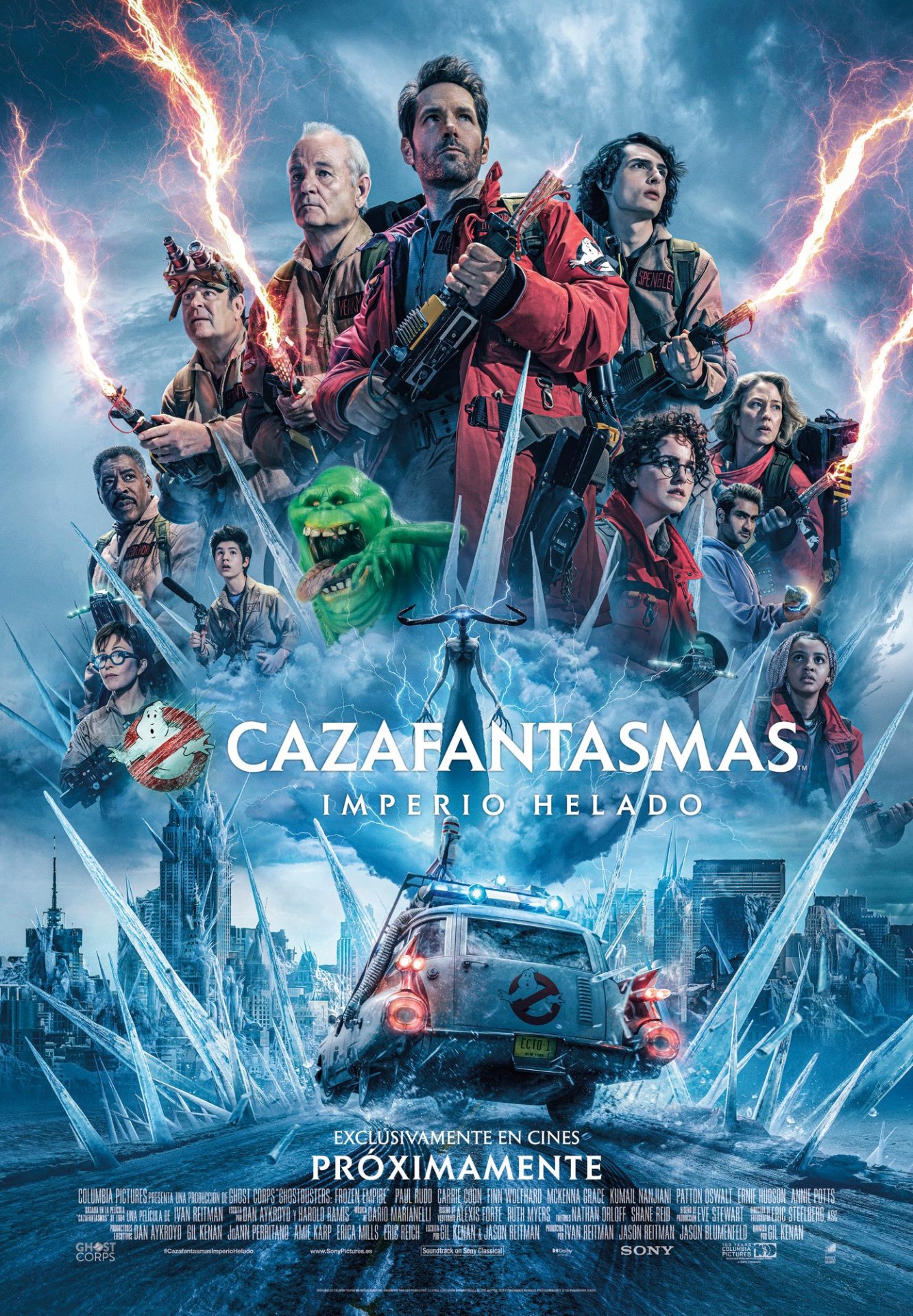 Cazafantasmas: Imperio helado
