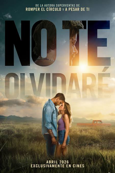 Cartel de No te olvidaré
